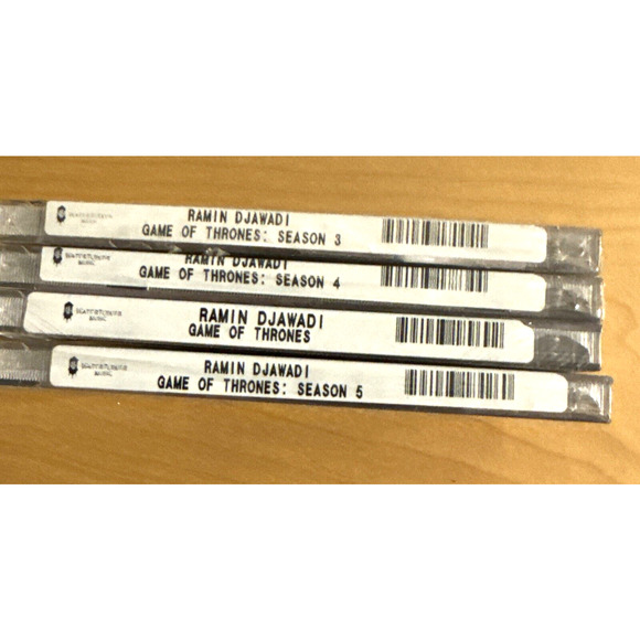 Ramin Djawadi Game Of Thrones Season 3 4 5 6 Soundtrack OST CD Sealed Lot